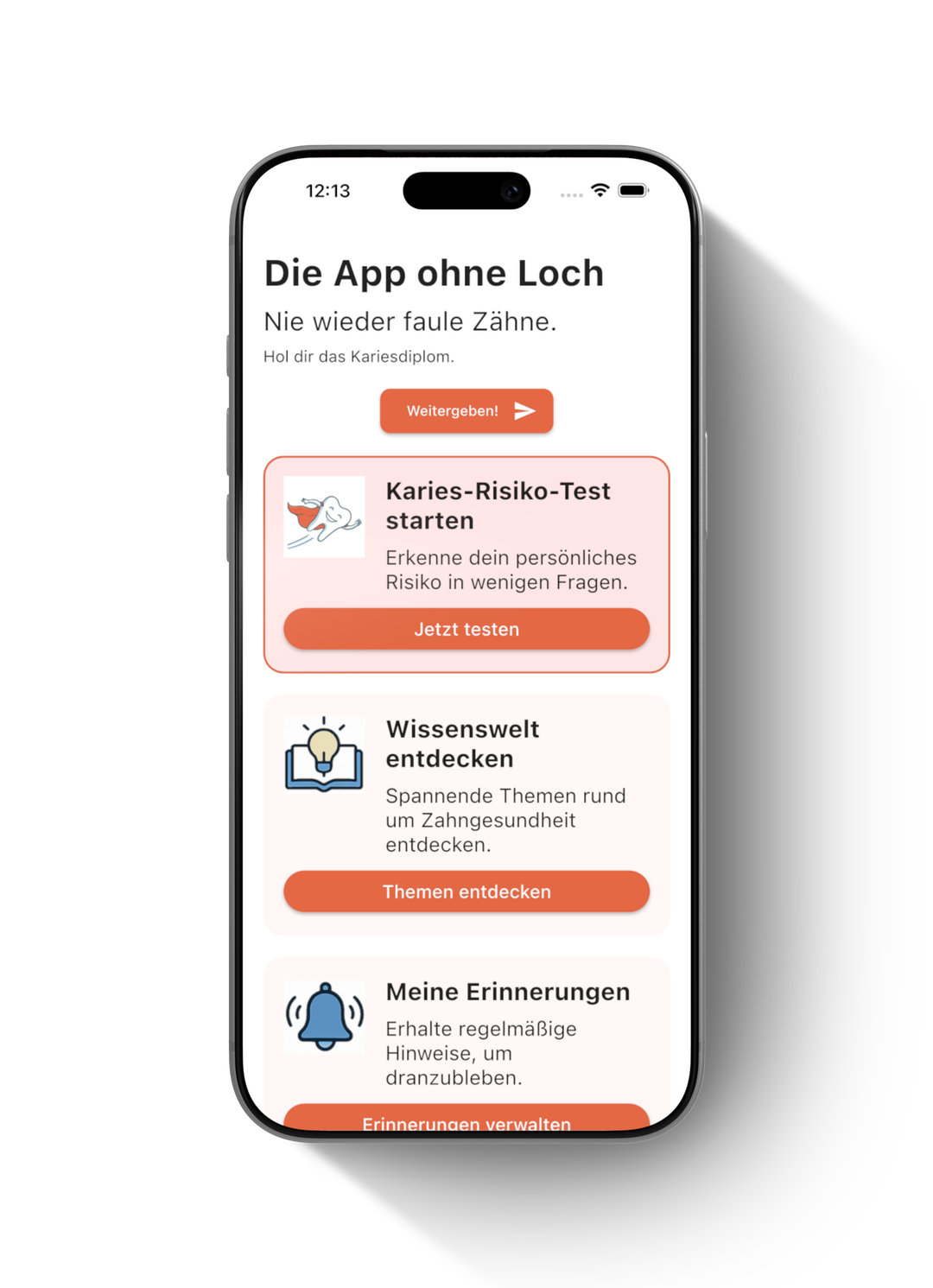 Die App ohne Loch – Vorschau